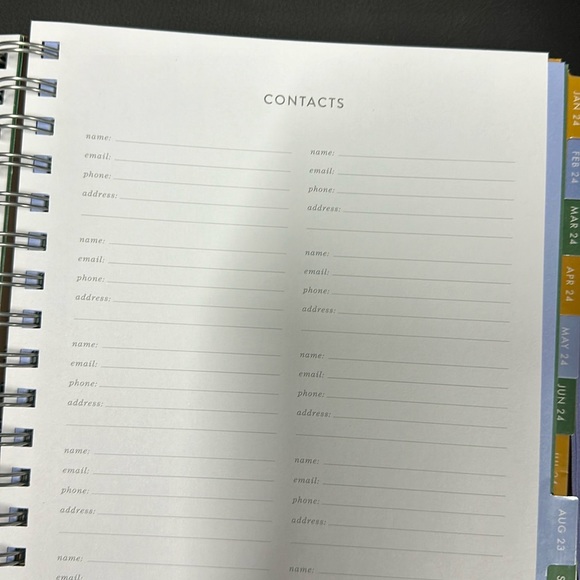 Brand new Paper Source 2024 Planner - Picture 7 of 10